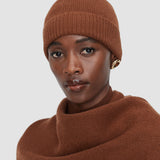 Brown Chia Light Pure Cashmere Hat - Joseph