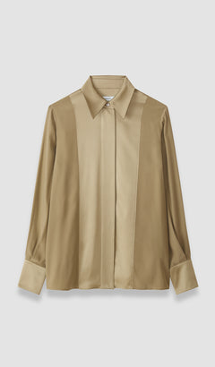 Beige Childs Silk Satin Blouse - Joseph
