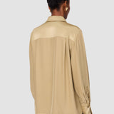 Beige Childs Silk Satin Blouse - Joseph