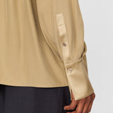 Beige Childs Silk Satin Blouse - Joseph