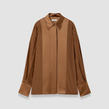 Blue Childs Silk Satin Blouse - Joseph