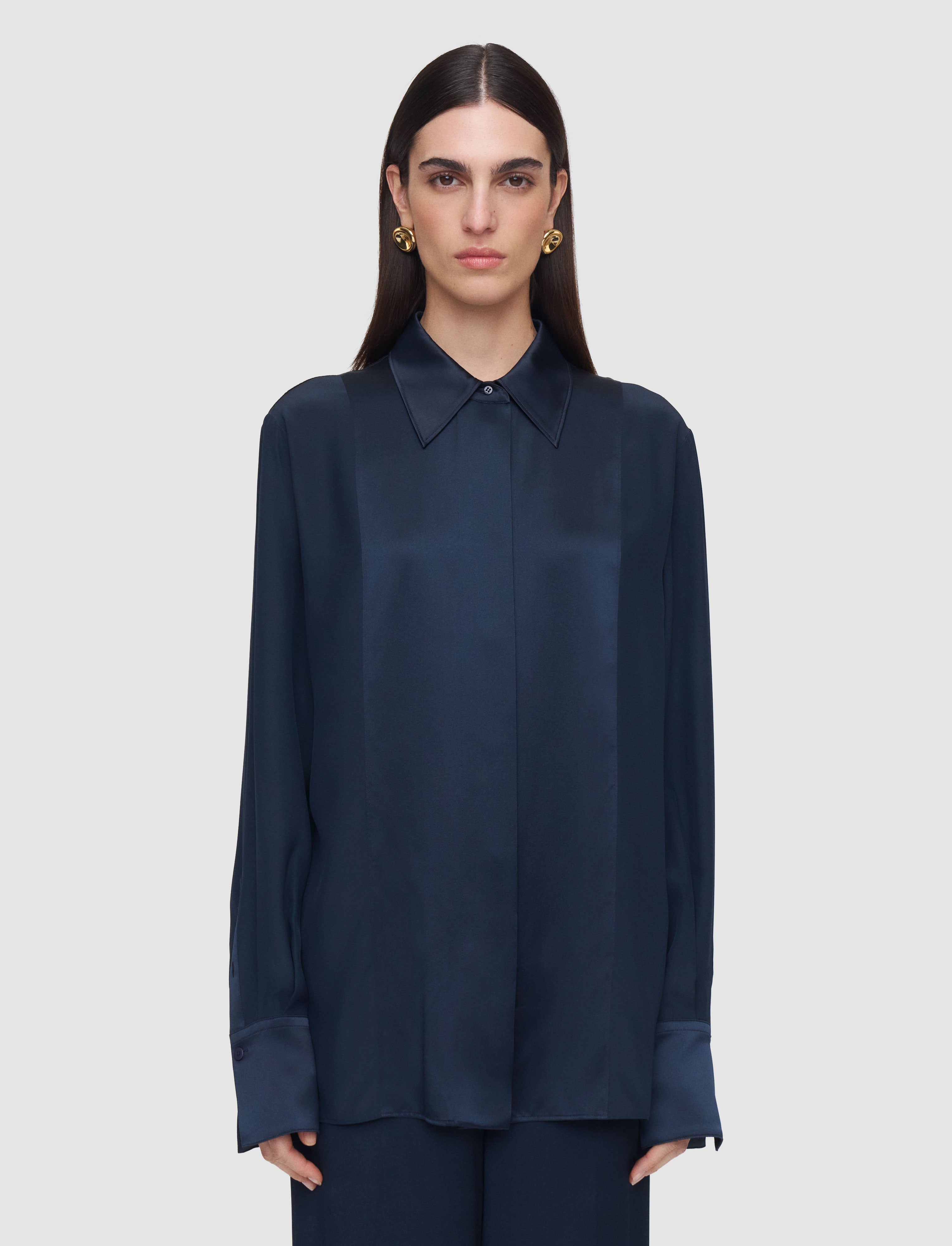 blue-childs-silk-satin-blouse-JOSEPH