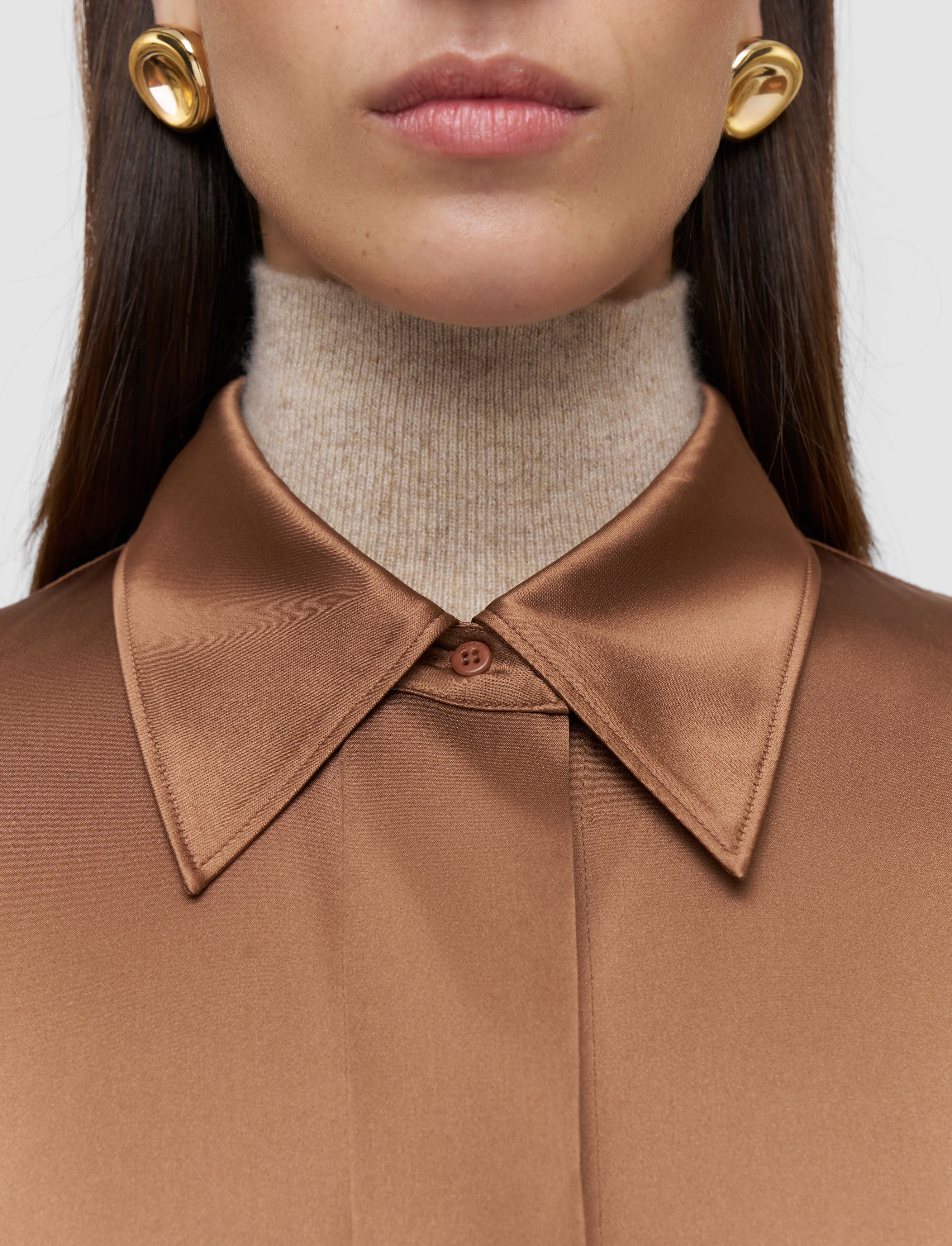 brown-childs-silk-satin-blouse-JOSEPH
