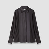 Grey Childs Silk Satin Blouse - Joseph