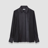 Grey Childs Silk Satin Blouse - Joseph