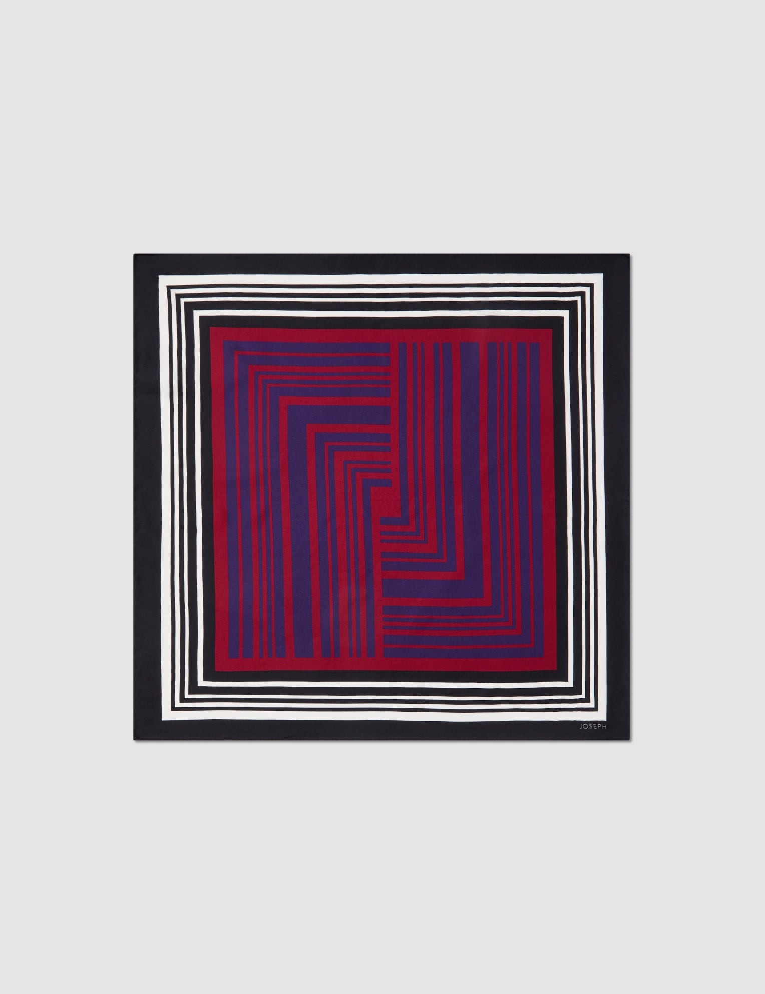 Multicolour Chilie Silk Scarf - Joseph