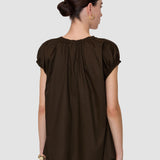 Cindy Cotton Sateen Blouse 32 - Joseph