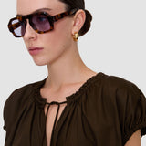 Cindy Cotton Sateen Blouse 32 - Joseph