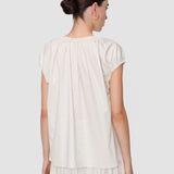 Cindy Cotton Sateen Blouse 32 - Joseph