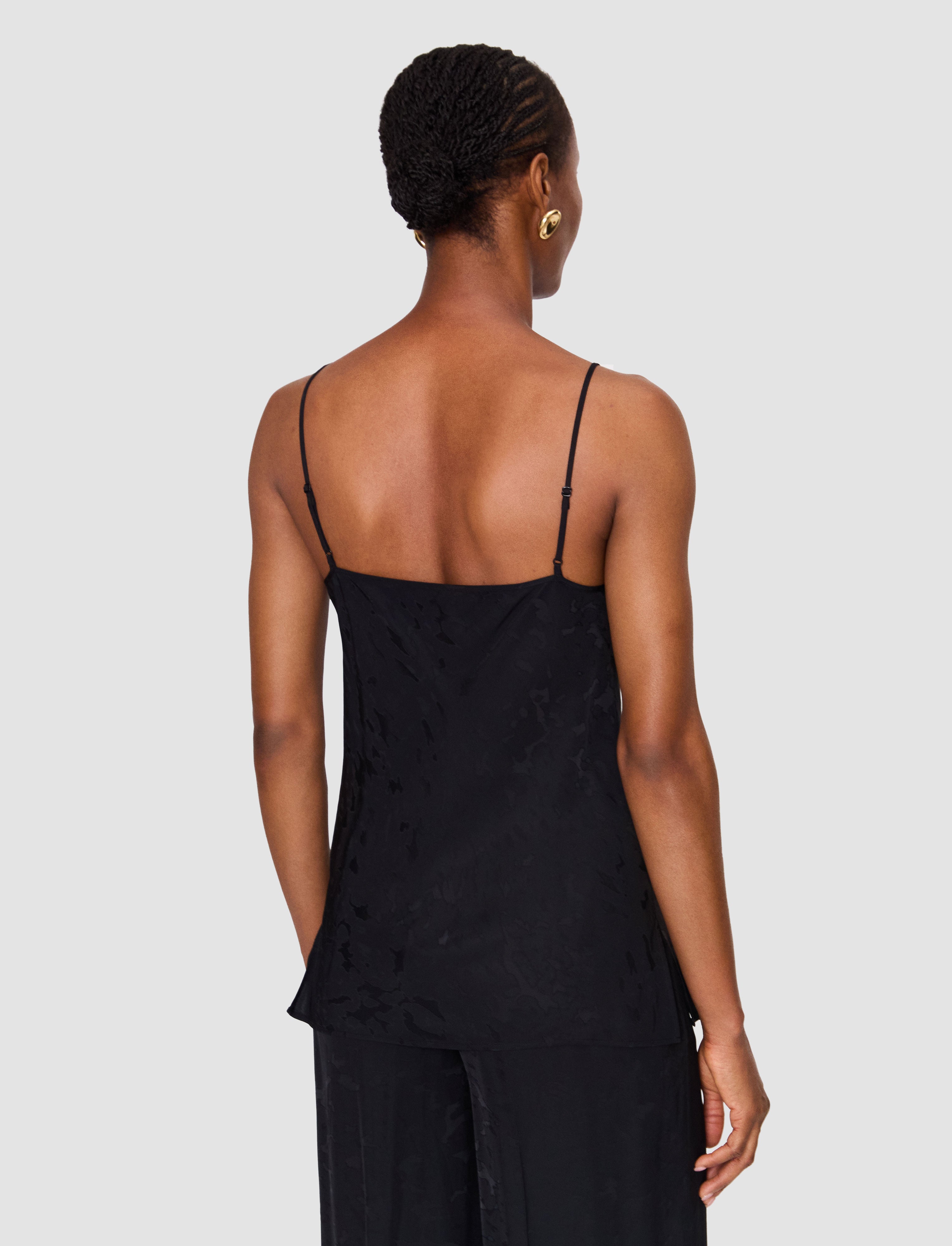 black-cloe-leopard-jacquard-camisole-JOSEPH