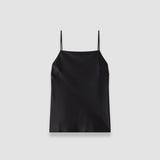 Black Cloe Silk Satin Camisole - Joseph