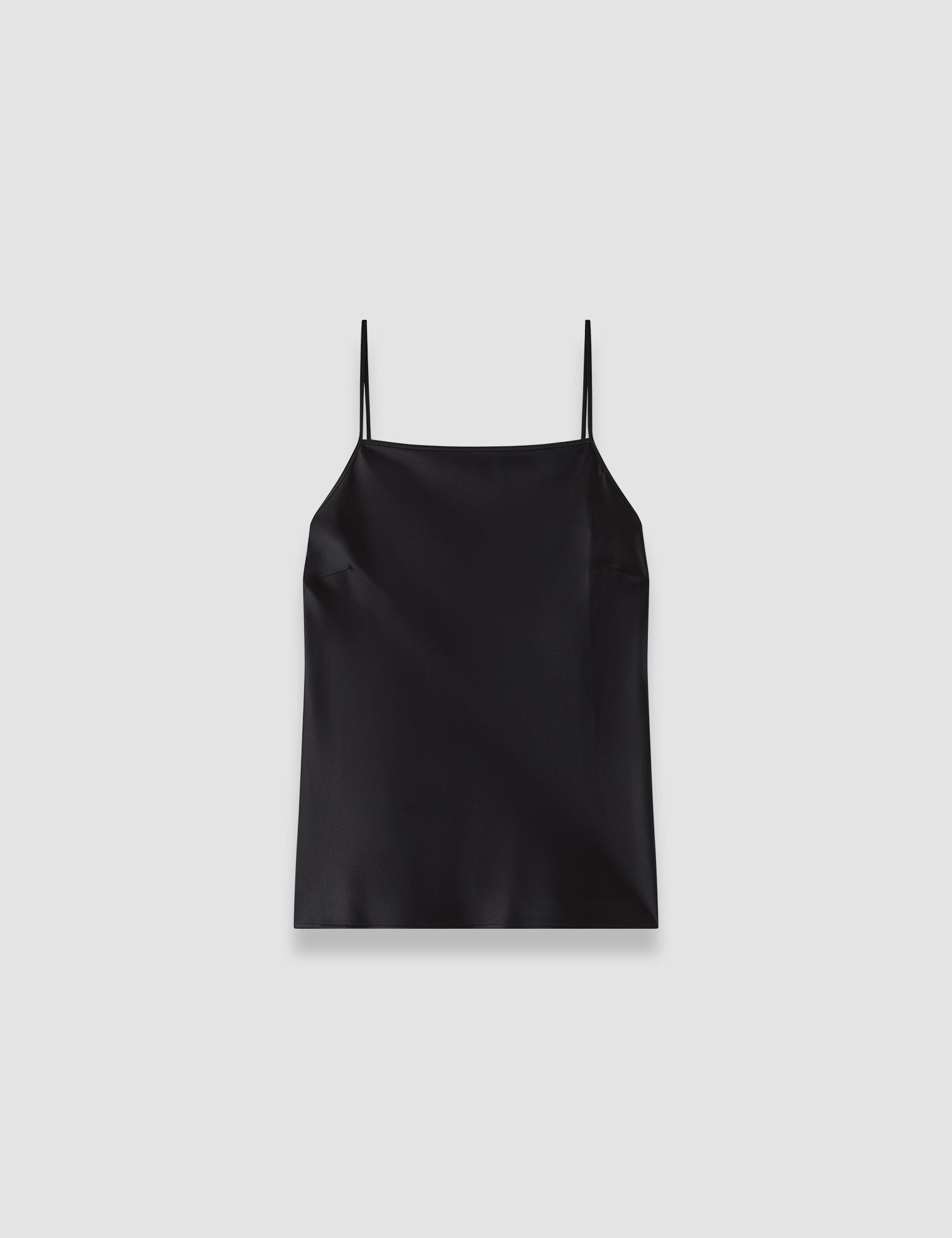 Black Cloe Silk Satin Camisole - Joseph