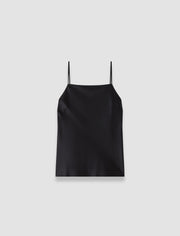 Black Cloe Silk Satin Camisole - Joseph