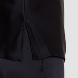 Black Cloe Silk Satin Camisole - Joseph