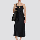 Cloe Silk Satin ドレス 