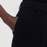 Black Colburn Comfort Cady Trousers - Joseph