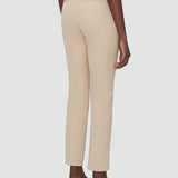 Beige Coleman Long Gabardine Stretch Trousers - Joseph