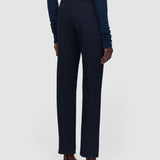 Blue Coleman Long Gabardine Stretch Trousers - Joseph