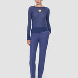 Blue Coleman Long Gabardine Stretch Trousers - Joseph