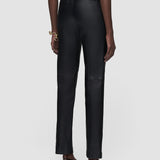 Coleman Long Leather Stretch Trousers