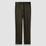 Coleman Long Leather Stretch Trousers