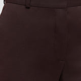 Brown Coleman Long Light Cotton Trousers - Joseph