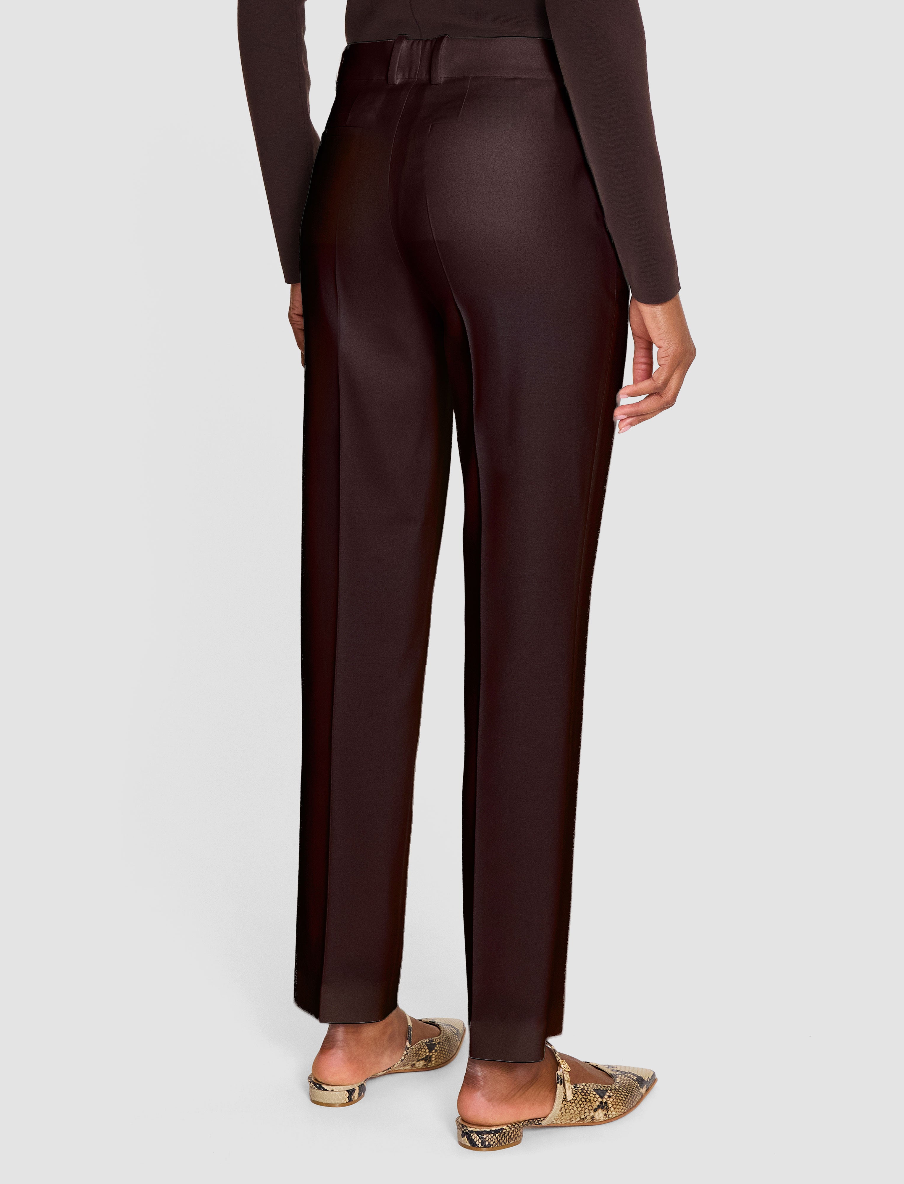 marron-pantalon-coleman-en-tailoring-stretch-JOSEPH