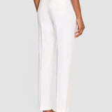 White Coleman Long Stretch Tailoring Trousers - Joseph