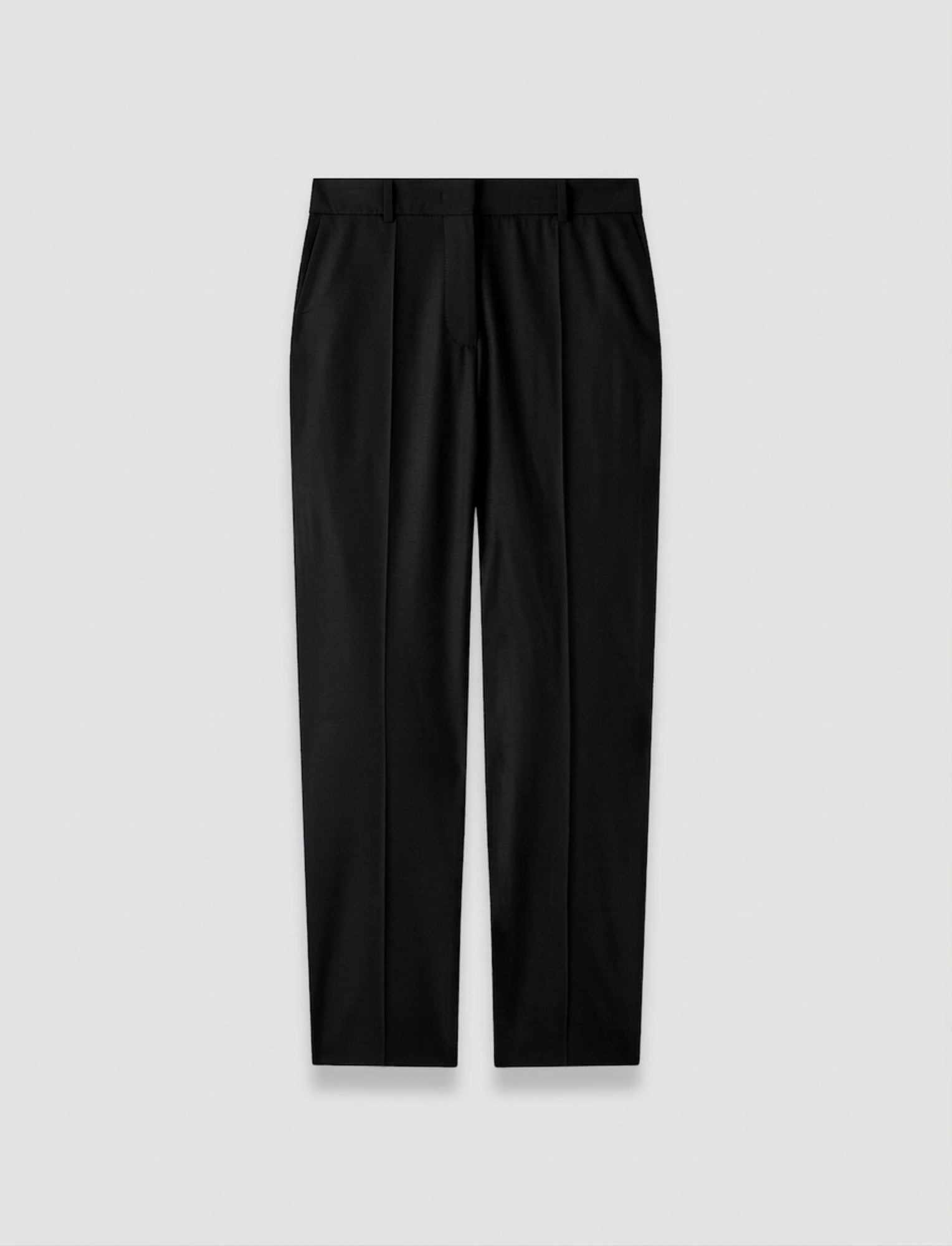 black-coleman-long-wool-tailoring-stretch-trousers-JOSEPH