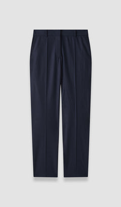 Blue Coleman Long Wool Tailoring Stretch Trousers - Joseph