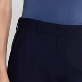 Blue Coleman Long Wool Tailoring Stretch Trousers - Joseph