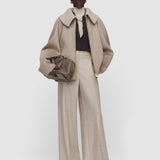 White Cooksey Double Face Cashmere Jacket - Joseph