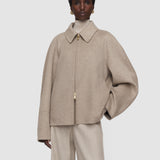 White Cooksey Double Face Cashmere Jacket - Joseph