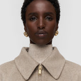 White Cooksey Double Face Cashmere Jacket - Joseph