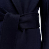 Blue Costana Double Face Cashmere Coat - Joseph