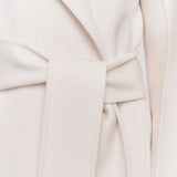 White Costana Double Face Cashmere Coat - Joseph