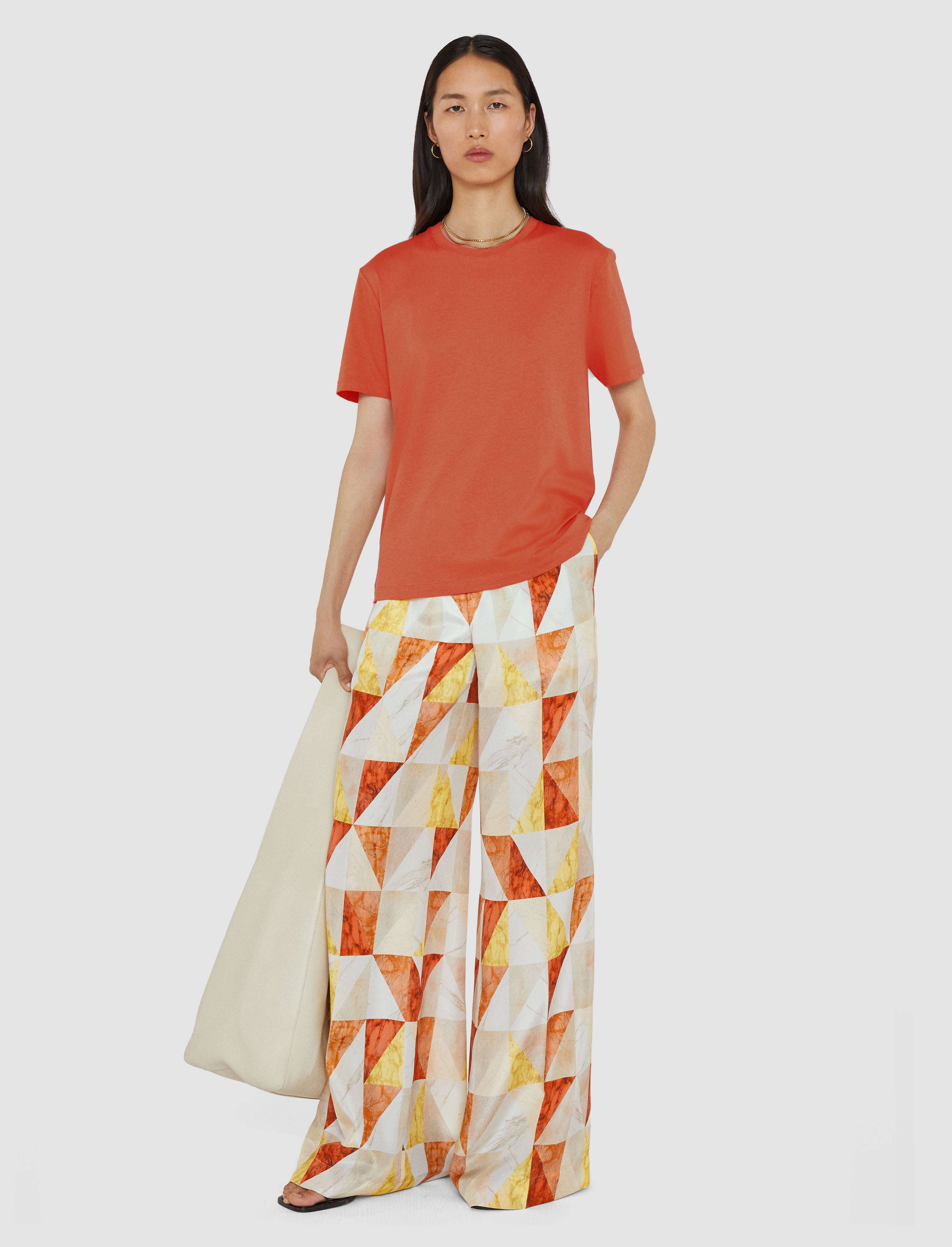 orange-cotton-silk-jersey-t-shirt-JOSEPH