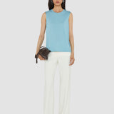 Cotton Silk Jersey Tank Top