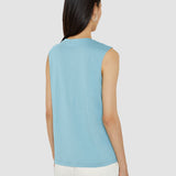 Cotton Silk Jersey Tank Top