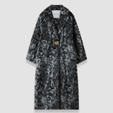Multicolor Dale Brushed Wool Coat - Joseph