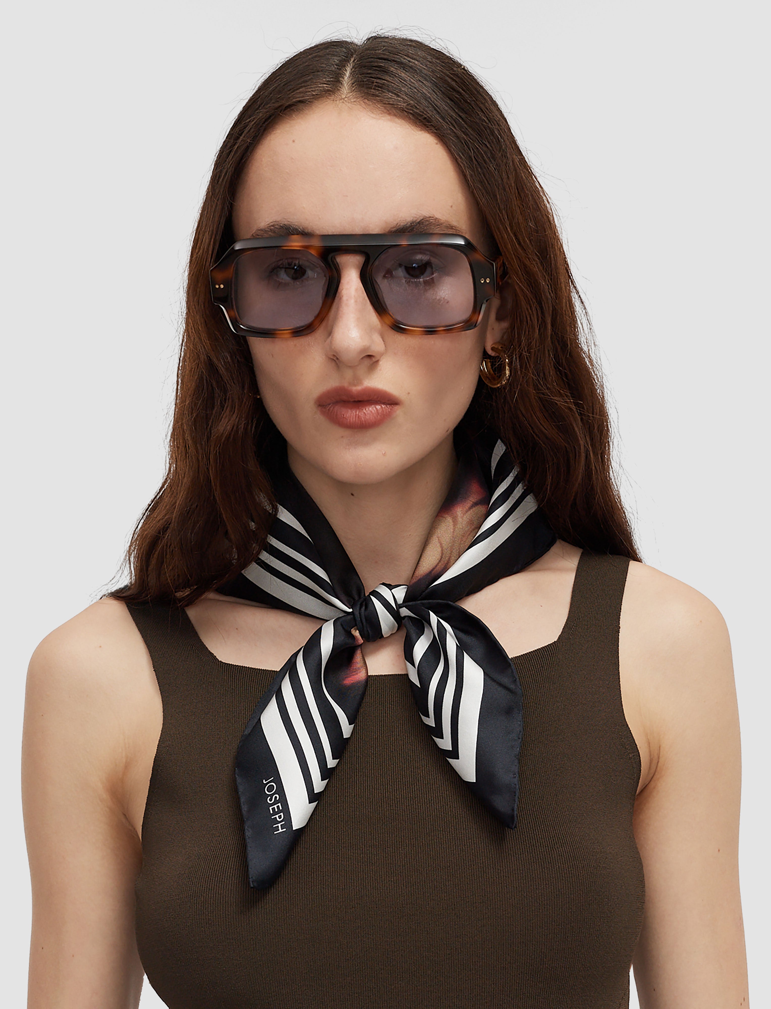 brown-danica-silk-scarf-JOSEPH
