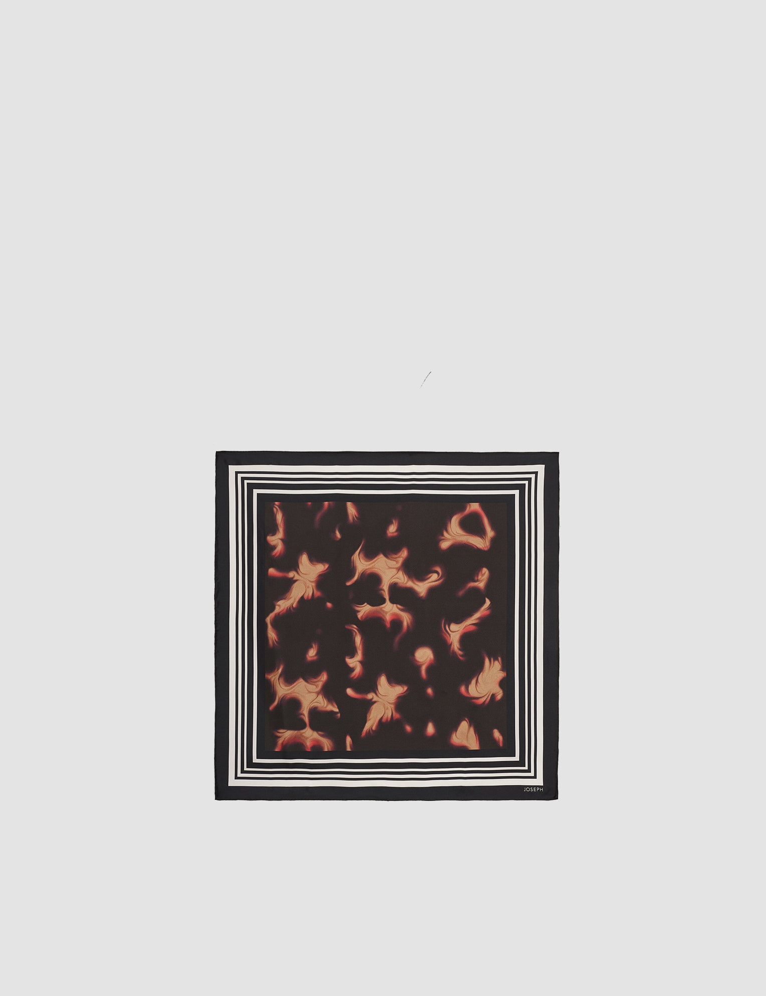 Brown Danica Silk Scarf - Joseph