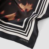 Brown Danica Silk Scarf - Joseph