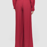 Pink Dee Crepe Trousers - Joseph