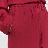 Pink Dee Crepe Trousers - Joseph