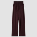 Purple Dee Crepe Trousers - Joseph