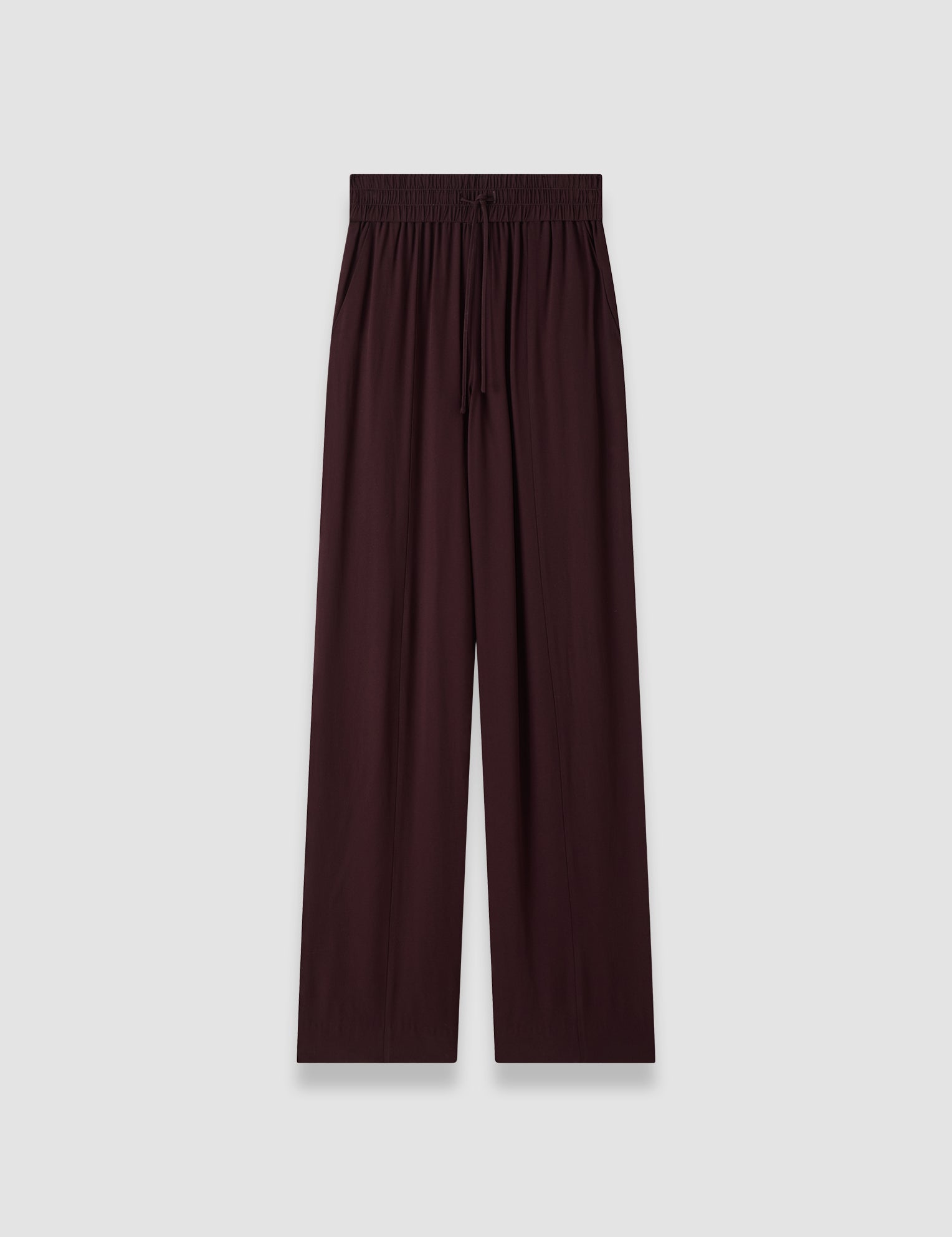 Purple Dee Crepe Trousers - Joseph