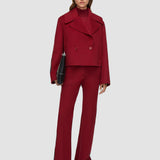Red Delano Double Face Cashmere Jacket - Joseph