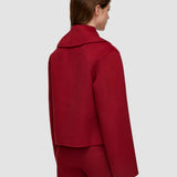 Red Delano Double Face Cashmere Jacket - Joseph