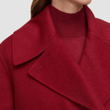 Red Delano Double Face Cashmere Jacket - Joseph